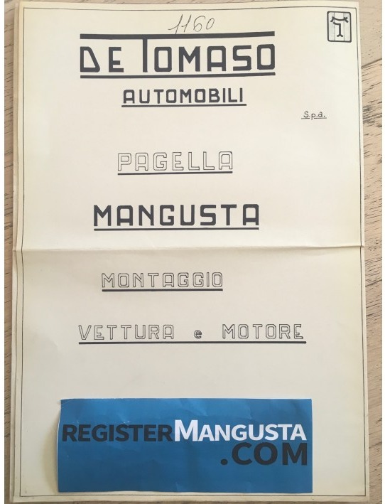 Mangusta • #1160 (1970)