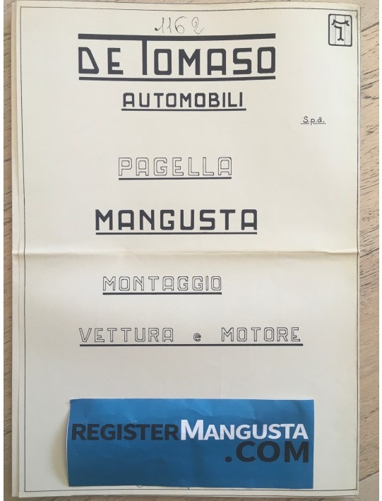 Mangusta • #1162 (1970)