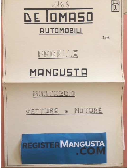 Mangusta • #1168 (1970)