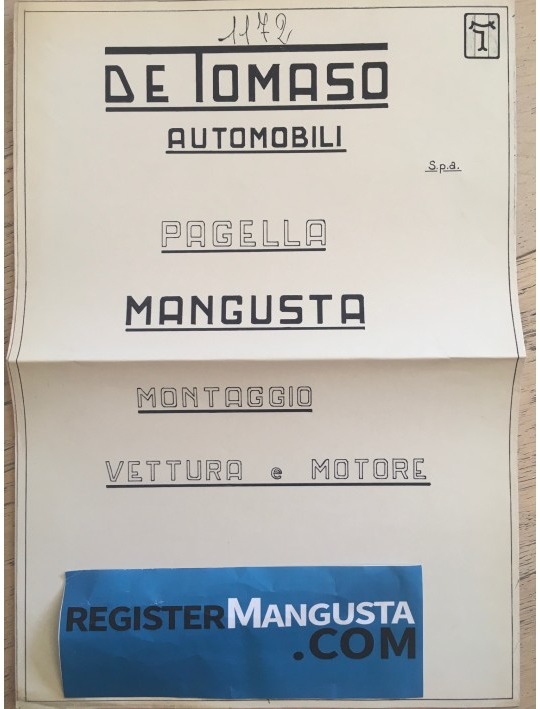Mangusta • #1172 (1970)