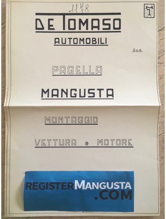 Mangusta • #1178 (1970)