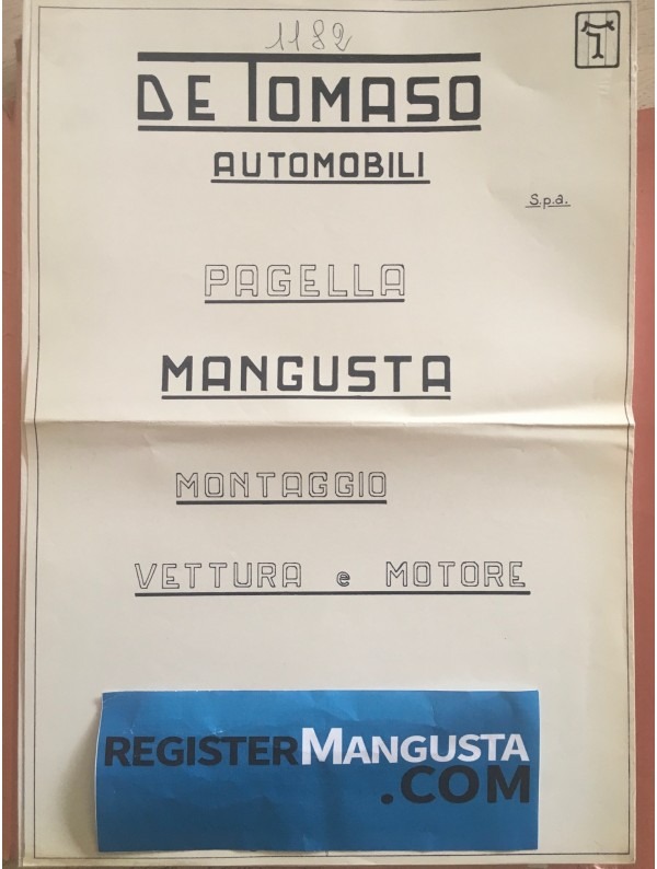 Mangusta • #1182 (1970)