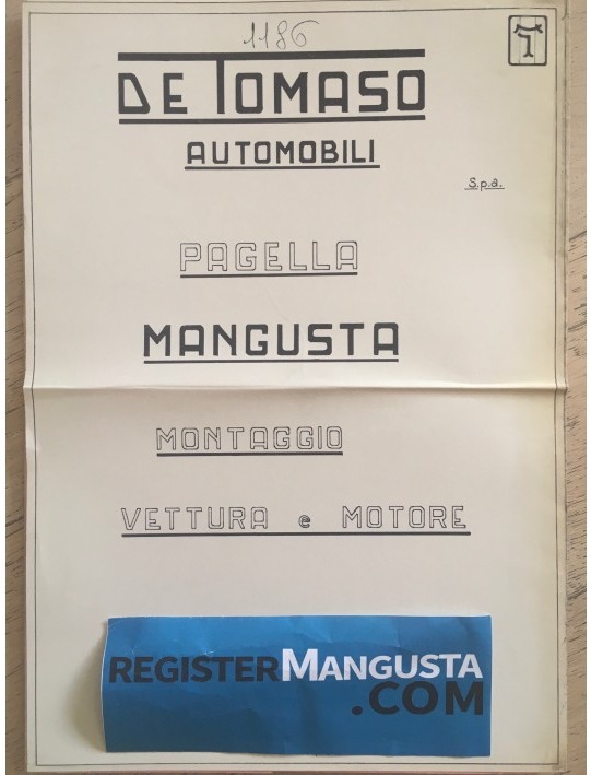 Mangusta • #1186 (1970)