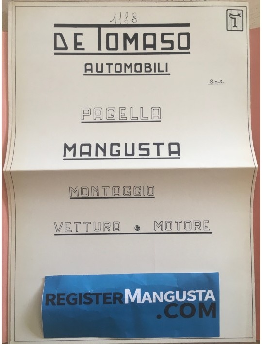 Mangusta • #1188 (1970)