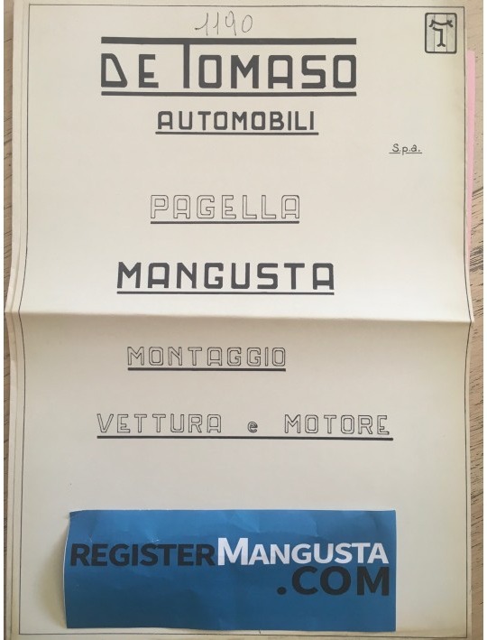 Mangusta • #1190 (1970)