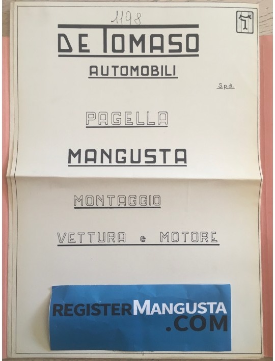 Mangusta • #1198 (1970)