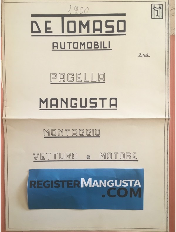 Mangusta • #1200 (1970)