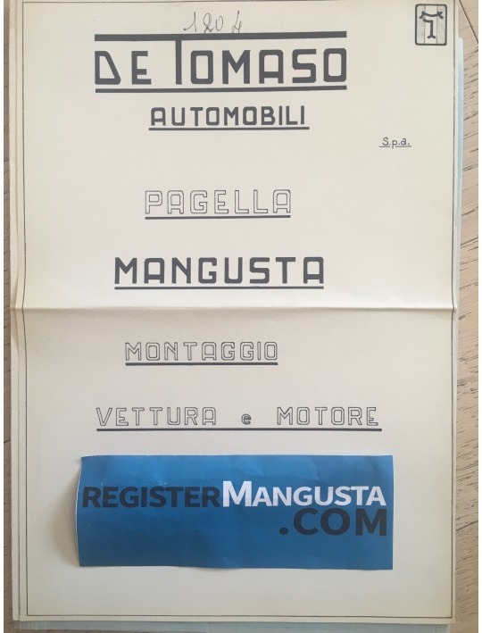 Mangusta • #1204 (1971)