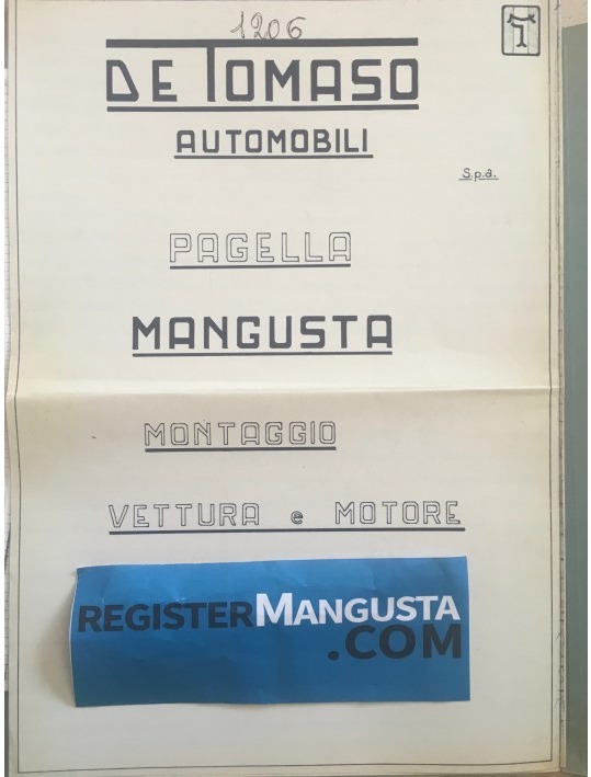 Mangusta • #1206 (1971)