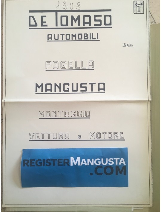 Mangusta • #1208 (1971)