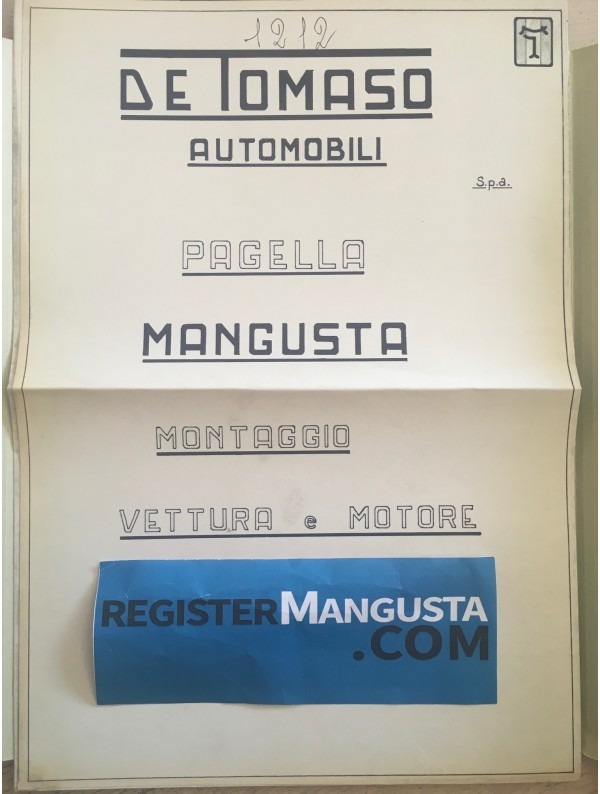 Mangusta • #1212 (1970)