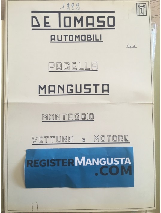 Mangusta • #1222 (1970)