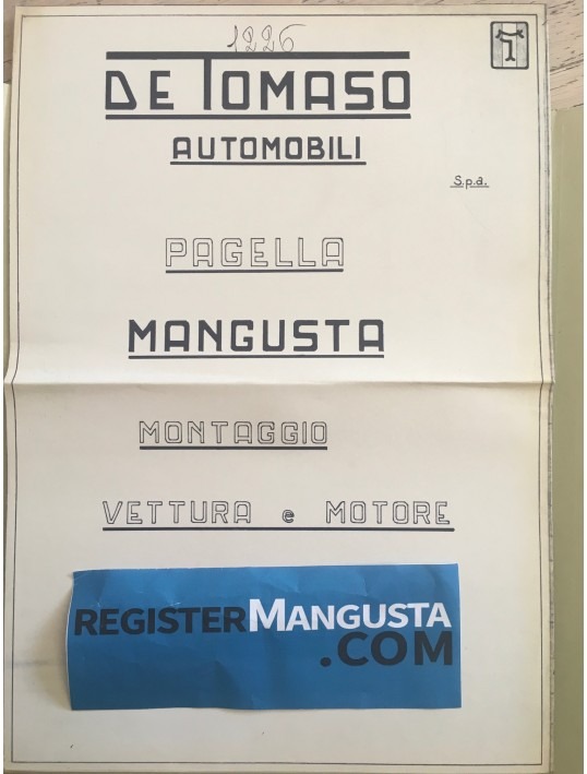 Mangusta • #1226 (1971)