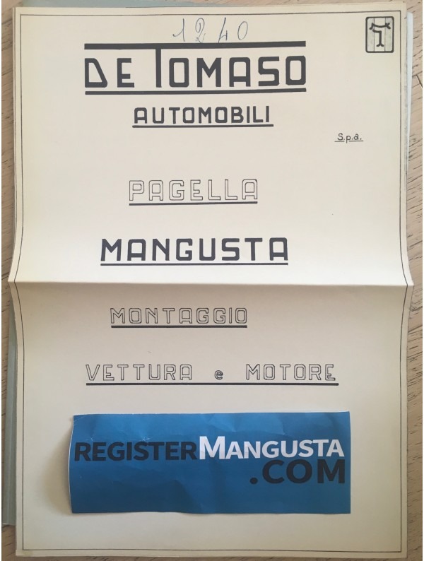 Mangusta • #1240 (1971)