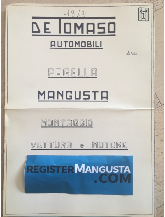 Mangusta • #1242 (1971)