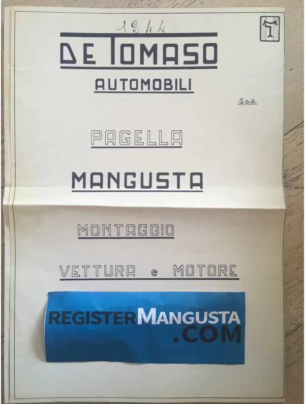 Mangusta • #1244 (1971)