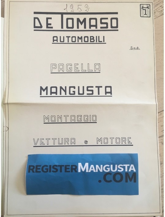 Mangusta • #1252 (1971)