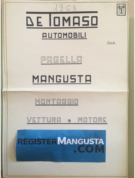Mangusta • #1268 (1971)