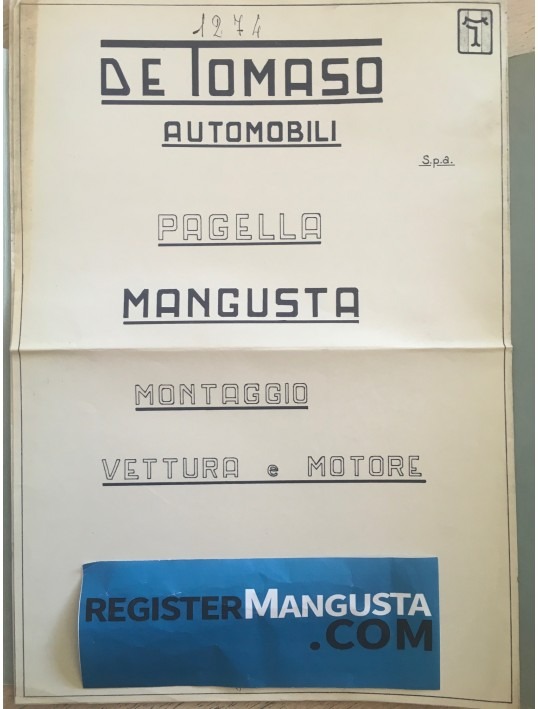 Mangusta • #1274 (1971)