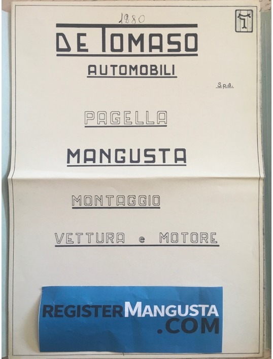Mangusta • #1280 (1971)