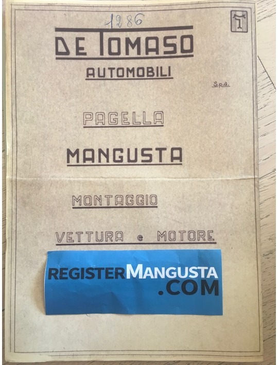 Mangusta • #1286 (1971)