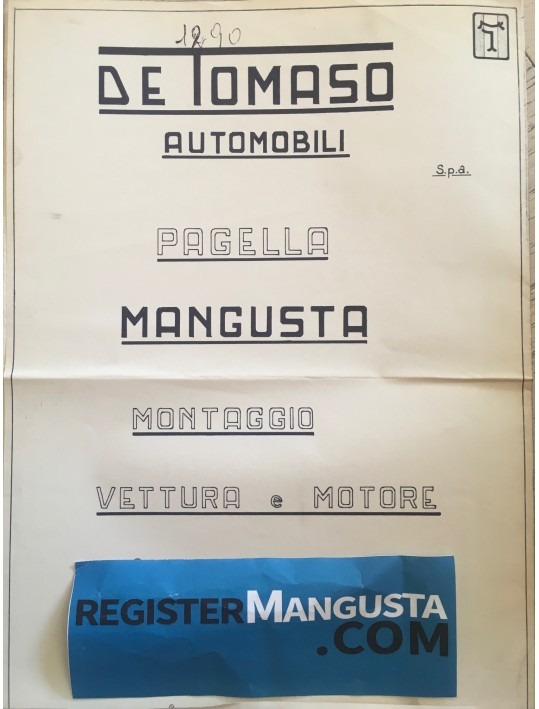 Mangusta • #1290 (1971)